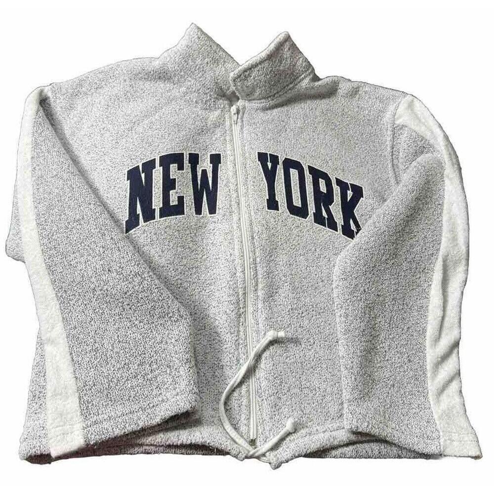 Kowah New York Zip-Up Sweater Medium